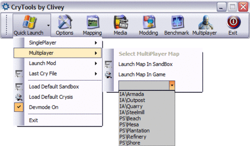 Crysis - Crytools Launcher